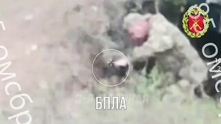 DRONE POST DUSTED INTO OBLIVION LAND BY ARTILLERY