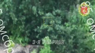 DRONE POST DUSTED INTO OBLIVION LAND BY ARTILLERY