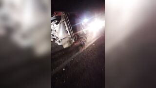 Farmer Dies In Terrible Accident On His Way To Market In Peru