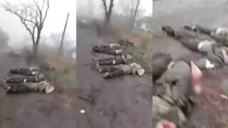 Russian commanders executed their own deserters.