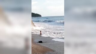 Two Drunk Men Missing After Being Swept Away By Sea Waves