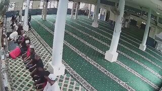 A worshipper suddenly died while prostrating during prayers at a mosque in Malaysia.