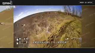 Drone ambush on a Russhits.