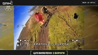 Drone ambush on a Russhits.