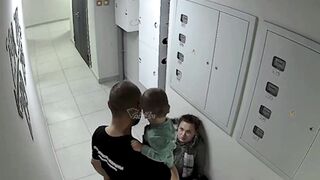 Woman Holding Child Punched And Kicked By Mad Husband In Russia