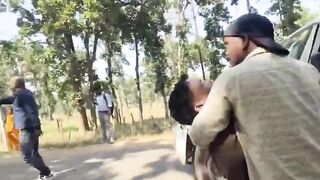 Chhattisgarh Bus Driver Picks Tree for a Hug Instead of the Road