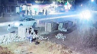Aligarh Audi Driver Nails the Perfect Bike-to-Roadkill Combo
