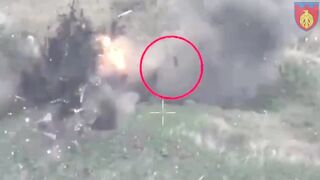 Corpse of ruzky monkey flies off to 15 meters