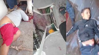 5 five men shot dead on boat