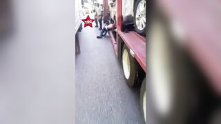 Gruesome Aftermath Of Motorcyle Accident In Venezuela