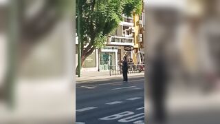 Man Dies After Slitting Own Throat In Public In Seville, Spain