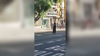 Man Dies After Slitting Own Throat In Public In Seville, Spain