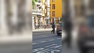 Man Dies After Slitting Own Throat In Public In Seville, Spain