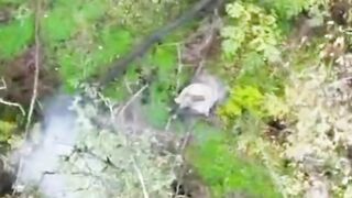 Ukrat, dressed as a ghost, gets his brains blown out by a headshot
