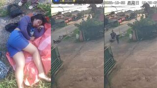 Accident due to negligence and improper road maneuver