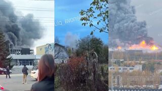 Ukraine attacks a military factory in Orel with Storm Shadow missiles; drones reporte