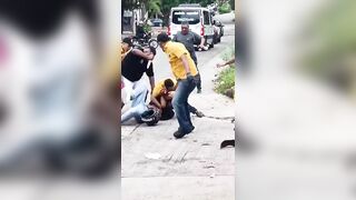 Hitman Who Wounded Businessman Stabbed and Beaten in Colombia