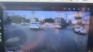 Woman Riding A Moped Run Over And Killed By Truck In Vietnam