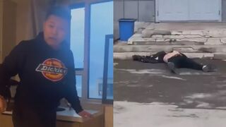 China: Drunk man jumps out of the window of the 30th floor apartment