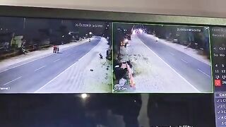 India's Speeding Car Treats Pedestrians Like Bowling Pins Again