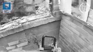 This katsap refuses to surrender, and got grenades from 6-th US SOF Regiment