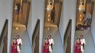 India Honeymoon Starter Pack: Fresh Bride Nails the Doorway Faceplant