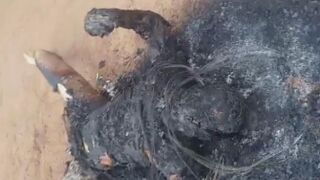 Charred Corpse Found On Rural Road In Brazil