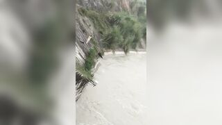 Woman Jumps Into The River After Conversation With EX BF