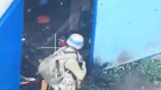 Headshot to a katsap shot in a garage