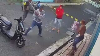 He Brought The Knife To The Stick Fight, Bad Idea