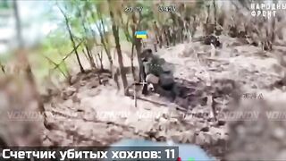 Minus 15 Ukr faggies from the 225th Brigade.