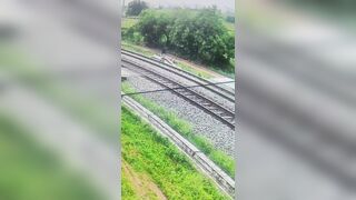 Man In Headphones Killed By Train In India