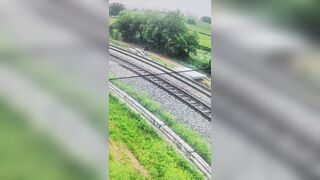Man In Headphones Killed By Train In India