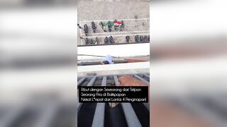Man Jumps Out Hotel Window In Indonesia