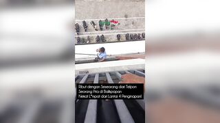 Man Jumps Out Hotel Window In Indonesia