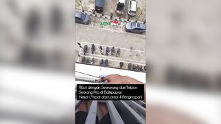 Man Jumps Out Hotel Window In Indonesia
