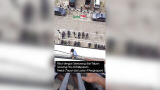 Man Jumps Out Hotel Window In Indonesia