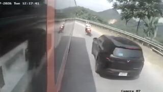 Why Overtaking on a Curve is Dangerous