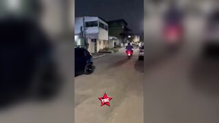 Motorcycle Thief Run Over By Off Duty Cop, Beaten By Locals In Brazil
