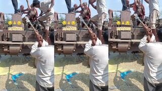 Farmer Killed After Falling Into Trasher