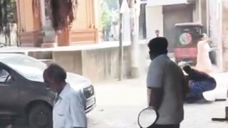 Moment Of Triple Murder During Dispute In India