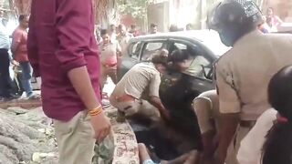Moment Of Triple Murder During Dispute In India