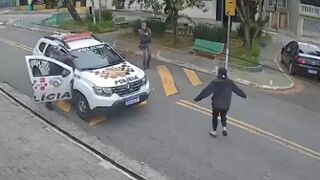 FAFO: Knifeman Throws Rocks At Cops Before They Shoot Him