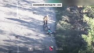 The killing of a Russian civilian by a drone