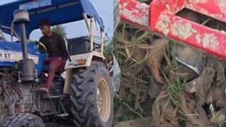 Farmer Mangled By Machine
