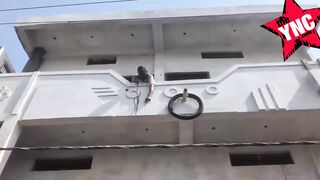 Man Electrocuted While Spitting Gutka From Balcony And Contacting Live Wire