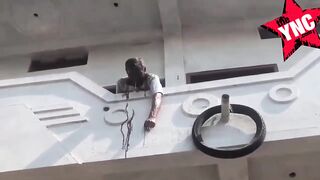 Man Electrocuted While Spitting Gutka From Balcony And Contacting Live Wire