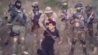CJNG Interrogate And Behead Rival Cartel Member