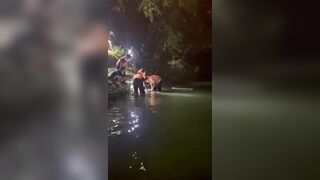 Three students went for a swim in the river, but two of them would never return