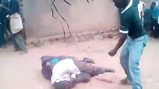 Brutal Murder With Machete In Eastern Congo (Classsic Video)